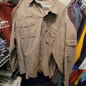 Cabelas brand casual button down long sleeve shirts